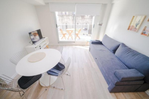 Elegante y Moderno Departamento Con Terraza